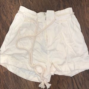 rope tie shorts